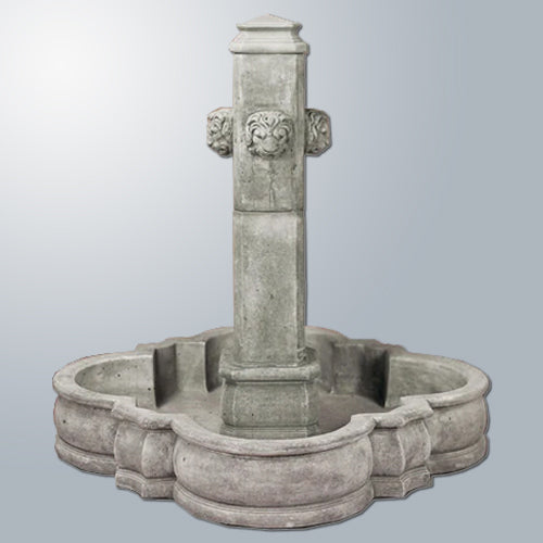 outdoor fountain Via Veneto