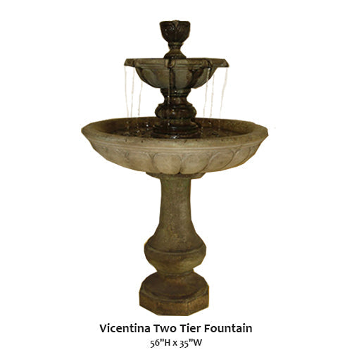 Vicentina Two Tier Fountain