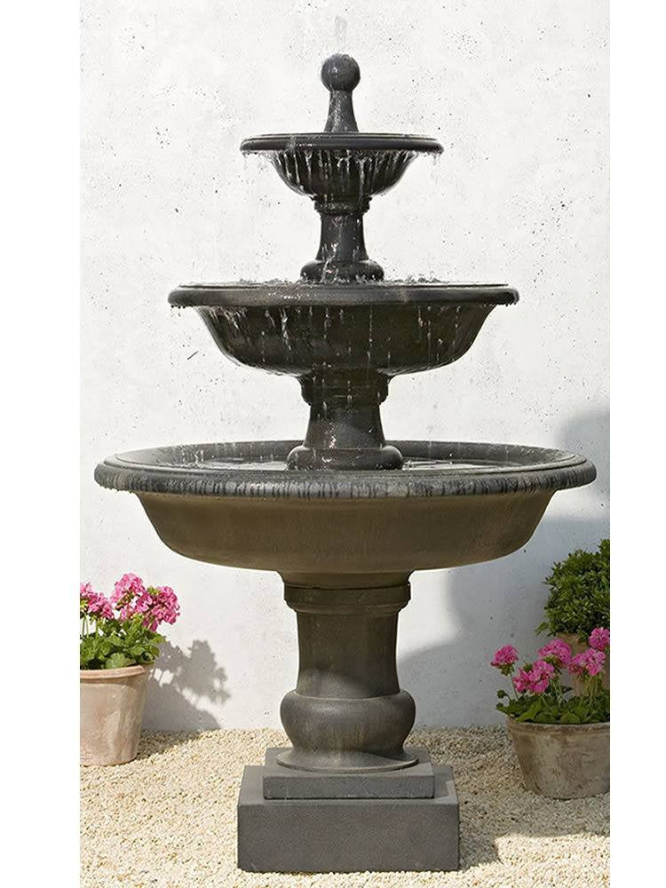 outdoor fountain Vicobello tiered