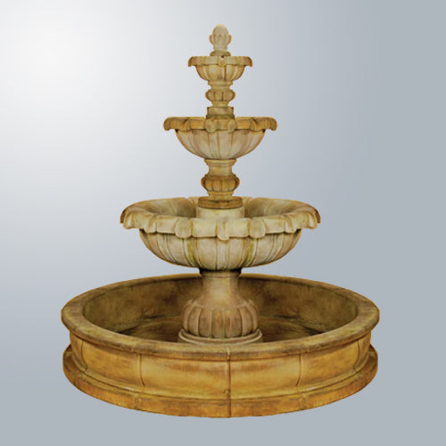 pond fountain Vistamar Three Tier