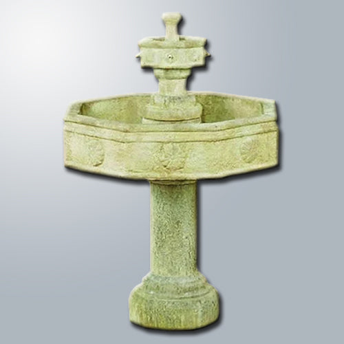 outdoor fountain Volterra two tier