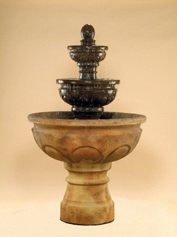 Baroque Tiered Outdoor Fountain