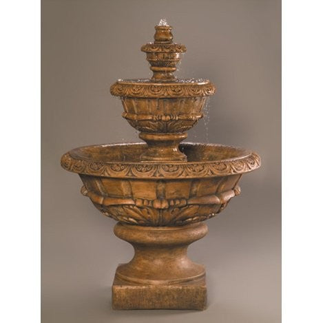 Roma Cast Stone Outdoor Fountain