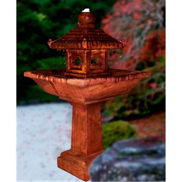 garden fountain Pagoda Fountain Henri